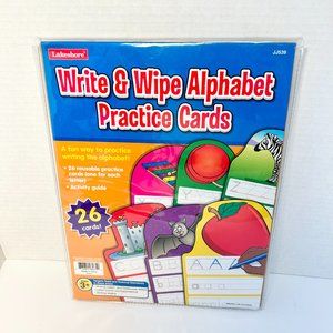 ** NEW**   Write & Wipe Alphabet Practice Cards